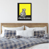 Kat Canvas Afdruk (Insitu (Slaapkamer))