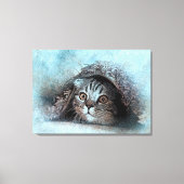 Kat Canvas Afdruk (Voorkant)