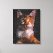 Kat Canvas Afdruk (Voorkant)