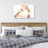 Kat Canvas Afdruk (Insitu (Slaapkamer))