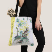 Kat-canvas tas (Dichtbij)