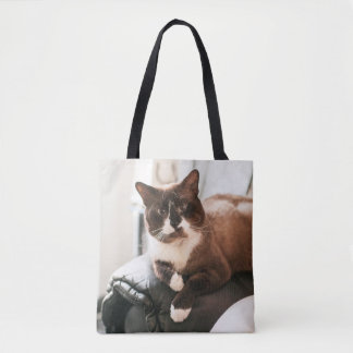 Kat-Canvas tas