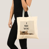 Kat-Canvas tas (Voorkant (product))