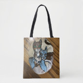 Kat-Canvas tas (Voorkant)