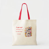 Kat-Canvas tas (Voorkant)