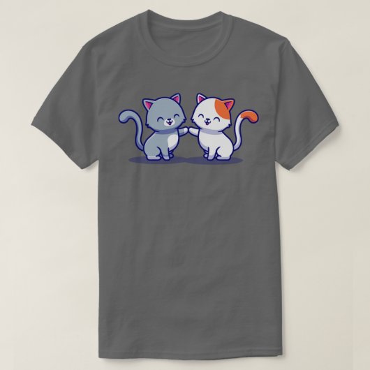 Kat-Cartoon3 T-shirt (Design voorkant)