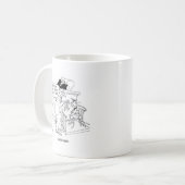 Kat Cartoon 5619 Koffiemok (Voorkant links)