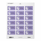 Kat-cartoon-kind Etiket (Full Sheet)