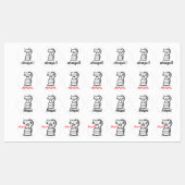 Kat-Cartoon Labels (Vel)