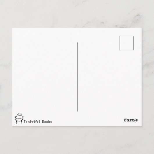 Kat Cartoon met grappige katten "Mauw" en "Usow" Briefkaart (Achterkant)