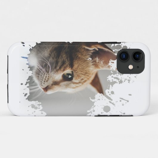 Kat Case-Mate iPhone Case (Achterkant (horizontaal))
