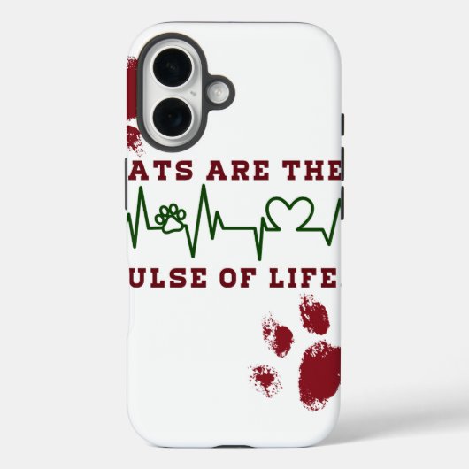 Kat Case-Mate iPhone Case (Achterkant)