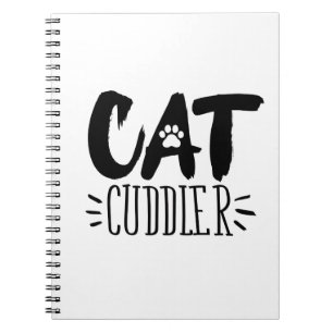 Kat Cat Cuddler Happy Cuddler Aesthetische Katten  Notitieboek