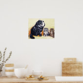 Kat Catastrofe, Louis Wain Poster (Keuken)