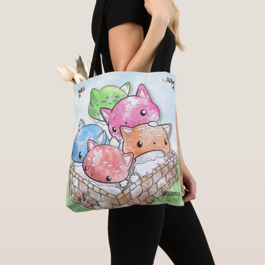 Kat champignonbroed tote bag (Dichtbij)