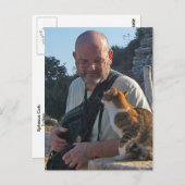 Kat Chat in Ephesus Briefkaart (Voorkant / Achterkant)