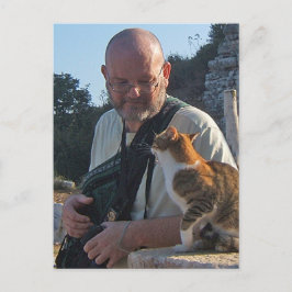 Kat Chat in Ephesus Briefkaart