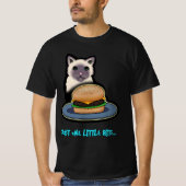 Kat Cheeseburger T-Shirt (Voorkant)