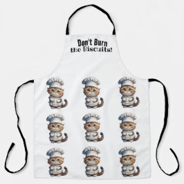 Kat Chef Cuteness All-Over Print Schort