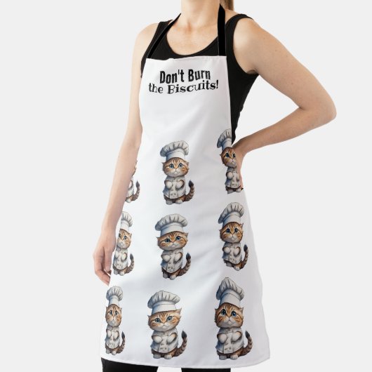 Kat Chef Cuteness All-Over Print Schort (Insitu)