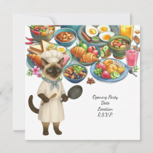 Kat Chef Kookfeest voor Kattenliefhebbers  Kaart