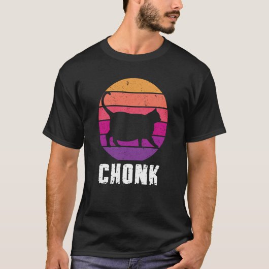 Kat Chonk Katten Kat Moeder Kat Vader Kat T-shirt (Voorkant)