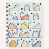 Kat City-laptop Notitieboek (Voorkant)