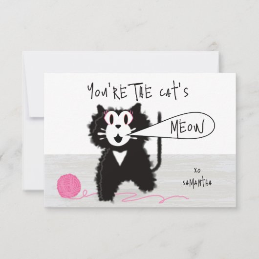  Kat Classroom Valentijn Kaarten (Voorkant)