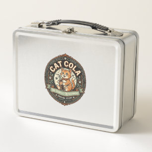 Kat Cola Kat Frisdrank Drank Etiket Kat Vintage V