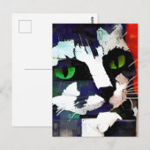 Kat Collage Ansichtkaart Briefkaart (Voorkant / Achterkant)