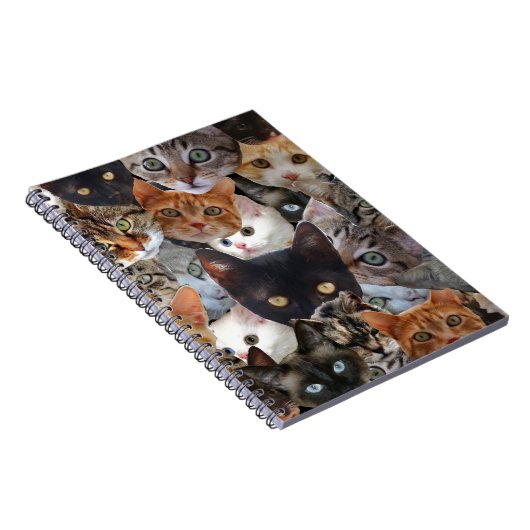 Kat Collage Notitieboek (Rechterzijde)