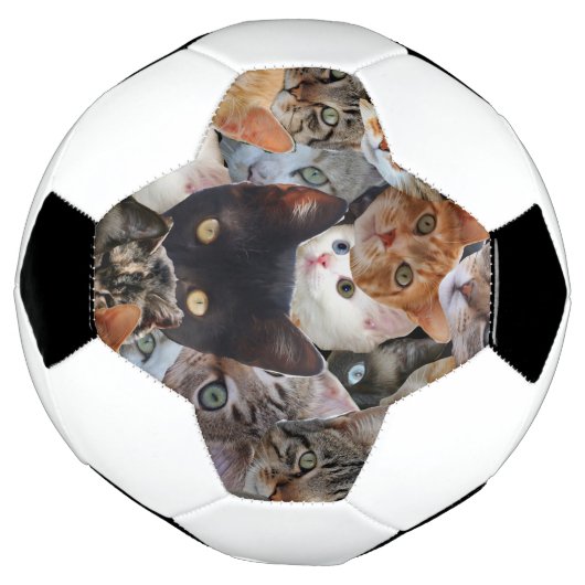 Kat Collage Voetbal (Gedraaid)