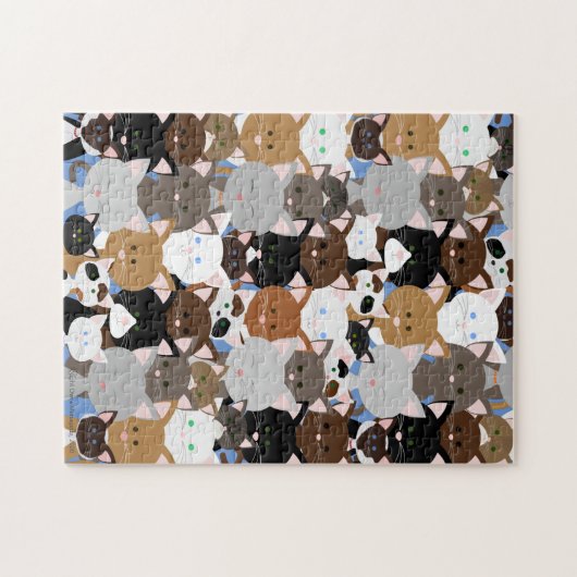 Kat-conferentie Legpuzzel (Horizontaal)