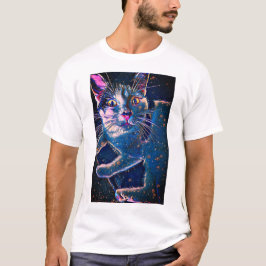 Kat constellatie t-shirt