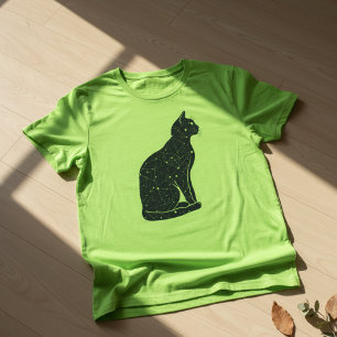 Kat Constellatiekaart Grafisch – Hemelse Kat T-shirt