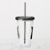 Kat Couple Acryl Drinkbeker (Rechts)