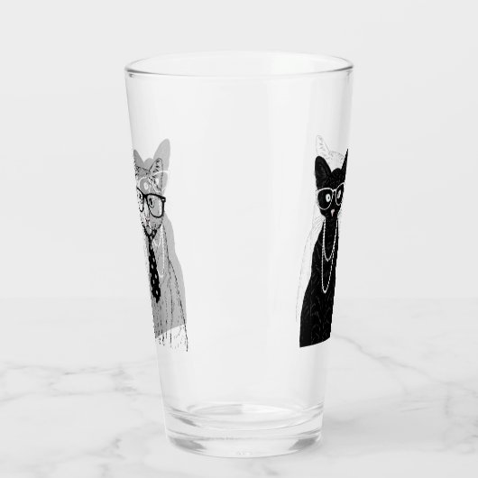 Kat Couple Glas (Links)