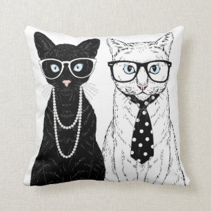 Kat Couple Kussen