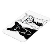 Kat Couple Magneet (Linkerzijde)