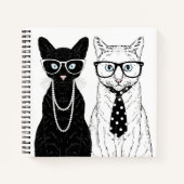 Kat Couple Notitieboek (Voorkant)
