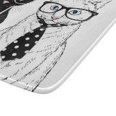 Kat Couple Snijplank (Hoek)