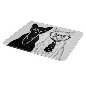 Kat Couple Snijplank (Hoek)