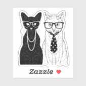 Kat Couple Sticker (Vel)