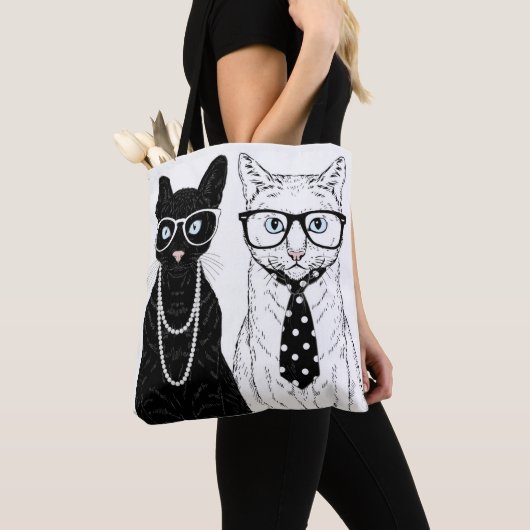 Kat Couple Tote Bag (Dichtbij)