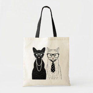 Kat Couple Tote Bag
