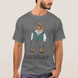 Kat cowboy t-shirt