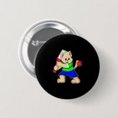 Kat Cricket Cricket T Sporten Ronde Button 5,7 Cm (Voorkant /achterkant)