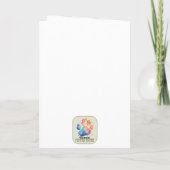 Kat Cubist: Zonnetijd op Venetiaanse wateren Bedankkaart (Achterkant)