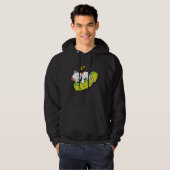 Kat Cucumber Gherkin Children Hoodie (Voorkant volledig)