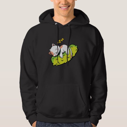 Kat Cucumber Gherkin Children Hoodie (Voorkant)